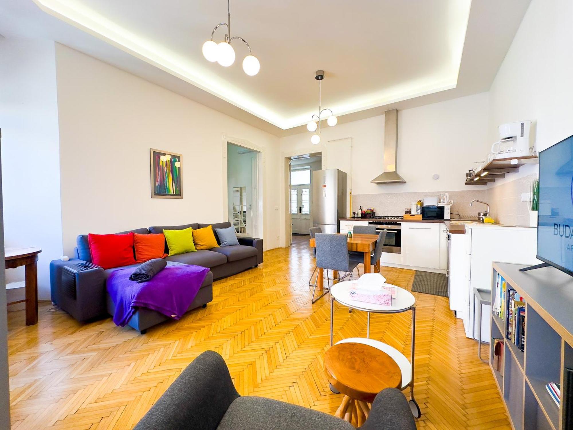 Spacious 4Br Oasis In Central Budapest - Bp Sky Екстер'єр фото