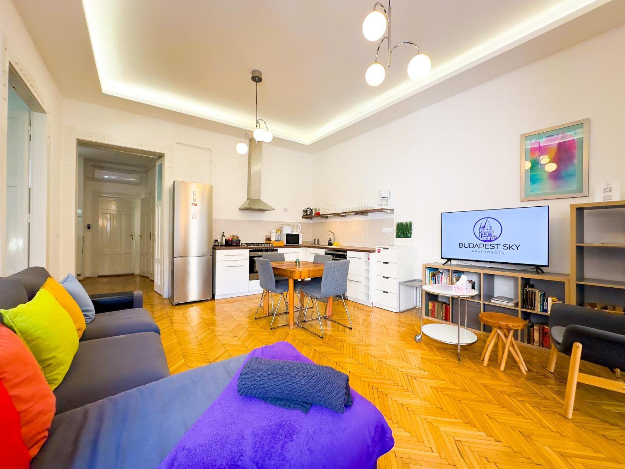 Spacious 4Br Oasis In Central Budapest - Bp Sky Екстер'єр фото